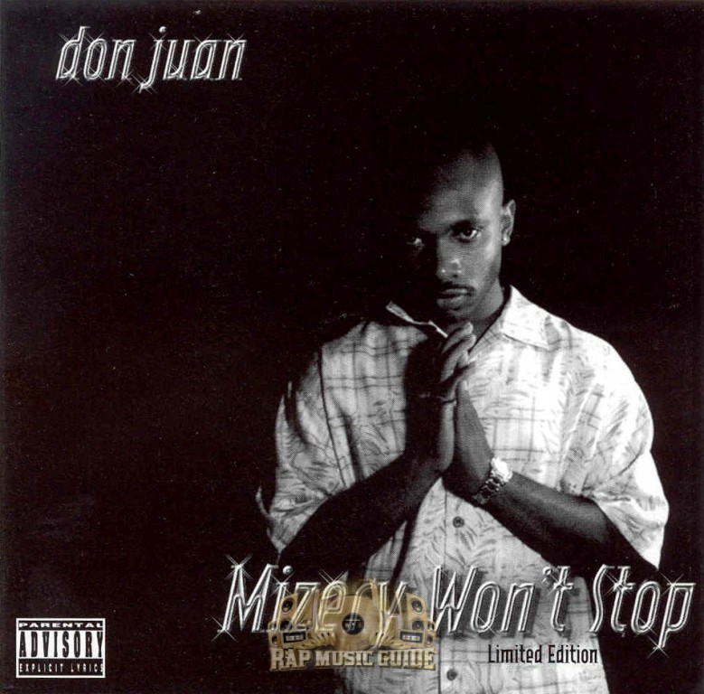 洋楽 Don Juan /Mizery Won't Stop G-RAP G-FUNK Don Juan - Mizery Won't Stop: CD | Rap Music Guide
